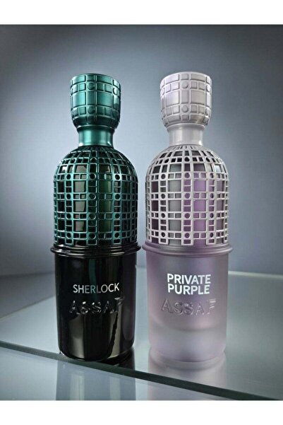 ASSAF Assaf Private Pearl Perfume (Original) - 200ml + Assaf Sherlock Perfume...