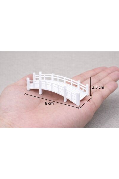 Yerli Dekoratif Mini Köprü – Teraryum & Diorama& Minayür Sahne Dekoru &Aksesuarı