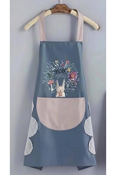 DCA SUPPLY STORE Mutfak Önlüğü Sıvı Geçirmez Su Geçirmez Kolay Temizlenir Mut...