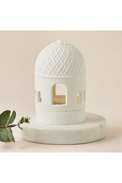 Lifestyle مبخرة جبسية على شكل قبة - 8 × 61 × 60 سم