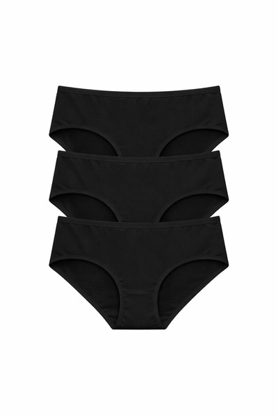 Emose Women's Panties Cotton Lycra 3 Pack