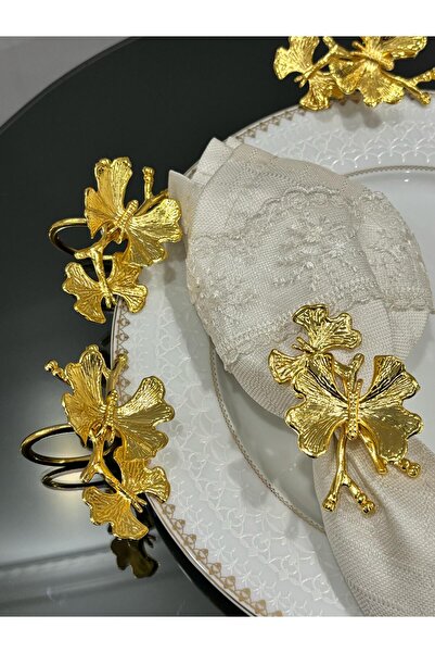 PARILTI HOME COLLECTİON Suport pentru șervețele, 12 bucăți, inel pentru șerve...