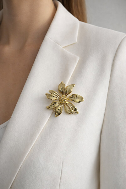 MRK Kadın Flower Çiçek Broş