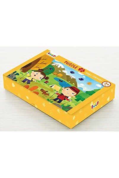 SHC42000 Yer Puzzle-24 Parça Puzzle - Doğa Yürüyüşü