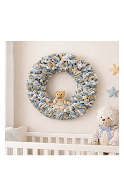 Home Erkek Bebek Kapı Süsü - Bebek Oda Süsü Büyük Boy