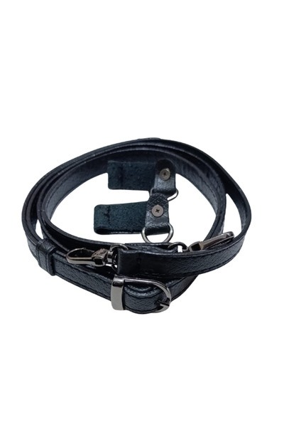 shopExxtra Black Adjustable Bag Handle Strap - Replacement Shoulder Strap wit...