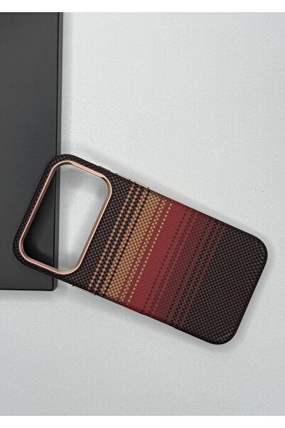 ADR Phone Accessories iPhone 17 Pro Max Kılıf Karbon Kaplama MagSafe Özellikl...