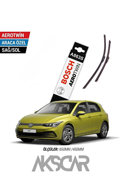 Bosch AKSCAR Aerotwin Vw Golf 8 / 8.5 Silecek 2021-2025