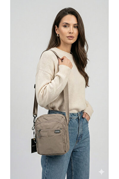 Sanmorris Su Geçirmez Unisex Omuz Çantası | Çok Bölmeli | Ayarlanabilir Askıl...