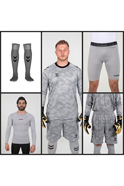hummel LİNE KALECİ FORMASI 5 Lİ TAKIM FORMA+ŞORT+İÇLİK+TAYT+ÇORAP
