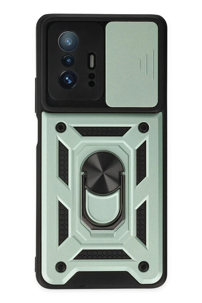 BSN STİL Bsnshop Xiaomi Mi 11t Pro Case Pars Silicone with Lens Ring - Green ...