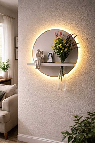 SOFT HOME LED IŞIKLI DEKORATİF DUVAR RAFI