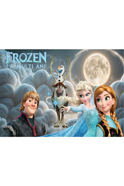 VIODESIGN Fototapet aniversar, autoadeziv, Frozen , multicolor, 80x120 cm LMA29