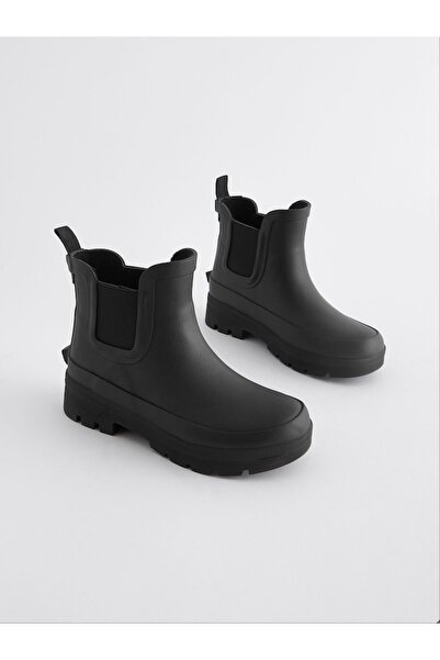 Next Baby Black Chelsea Ankle Rain Boots / Boots