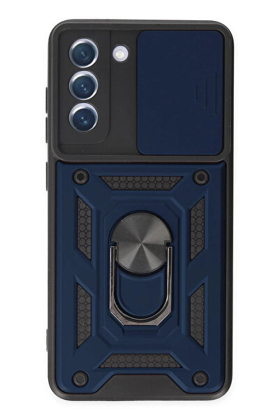 BSN STİL Bsnshop Samsung Galaxy S21 Fe Case Pars Silicone with Lens Ring - Na...