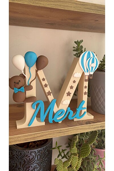 MOLDİVERSE3D KİŞİYE ÖZEL DEKORATİF HARF--MODEL MERT-23CM