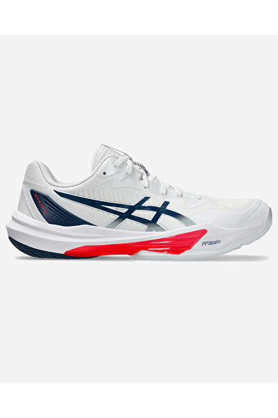 Asics حذاء الكرة الطائرة الأبيض للرجال SKY ELITE FF 3 1051A080-104
