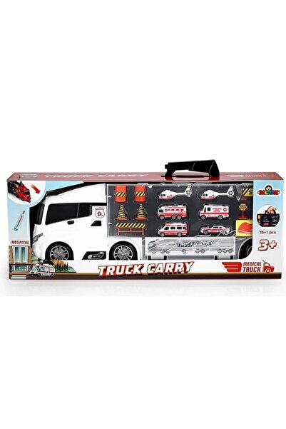 lorashop Taşınabilir Çantalı Medical Truck - 16 Parça