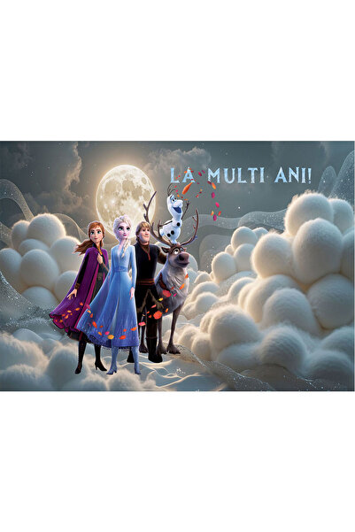 VIODESIGN Fototapet aniversar, autoadeziv, Frozen , multicolor, 80x120 cm LMA26