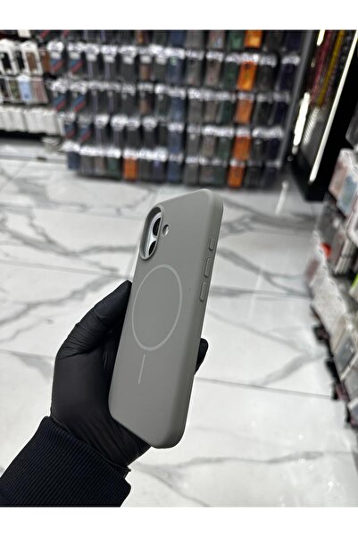 Bilişim Aksesuar iPhone 17 Uyumlu Silinebilir Lansman Kılıf - Gri