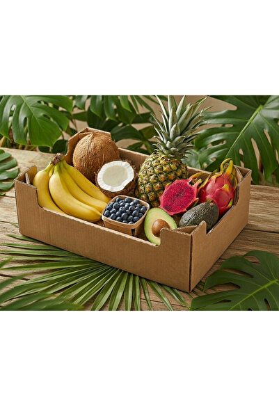 ZAYKA Tropikal Meyve Kolisi (Muz,Ananas,Mango,Bluebery,Avokado,Ejder Meyvesi)