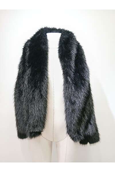 TİLLE Siyah Suni Kürk