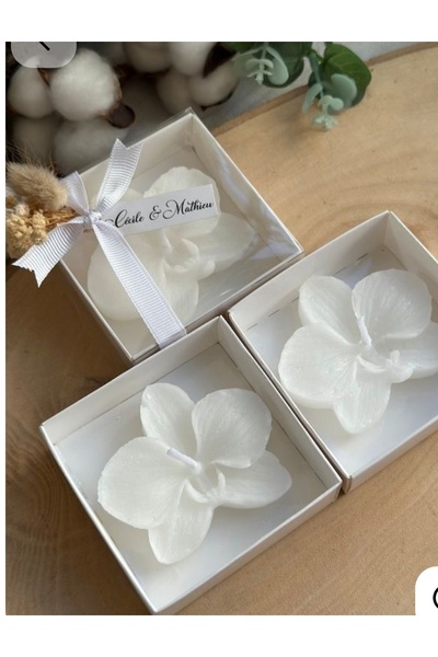 Sude Design 20 Pieces of Bubble Mica Boxed Candles