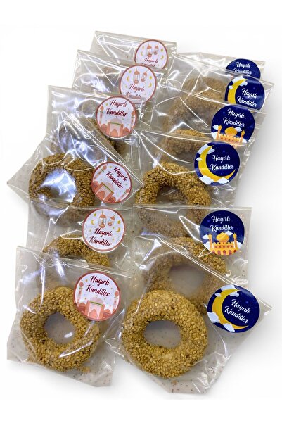 Gülfa Doğal Lezzetler Özel Gün Kandil Simitleri Tuzlu Kurabiye Hayırlı Kandil...