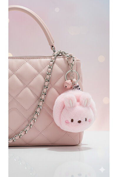 Şirin Pliš figurica zeca sa ogledalom Privezak za ključeve - Dvostrano ogleda...