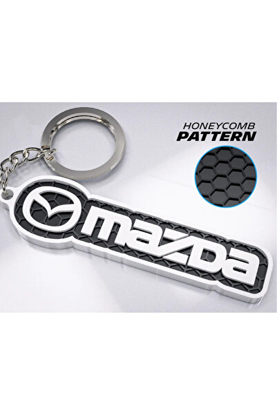 HİDRODEN Mazda Car Key Chain - Mazda Auto Key Chain - Logo Key Chain