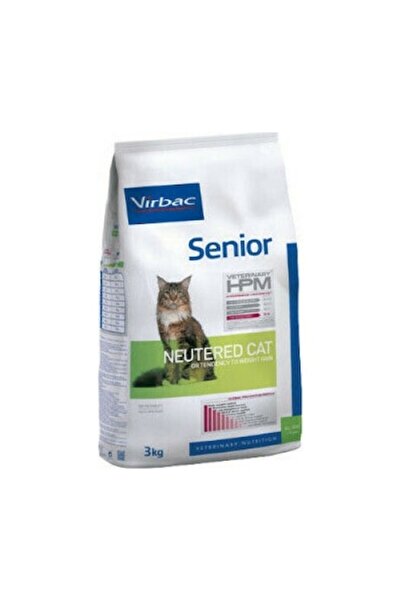 Virbac Hrană uscată pentru pisici seniori castrate Virbac, 3 kg