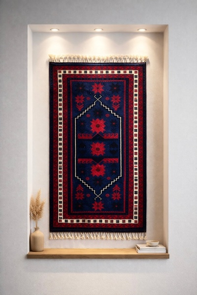 Ceren Özpatan DESIGN Yağcıbedir El Dokuma Yün Halı - HERITAGE SERİSİ - 85 cm/...