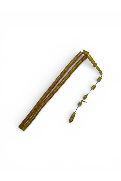 EnazStore Master Signed Ringed Imame Craftsmanship Yellow Cut Crimped Amber