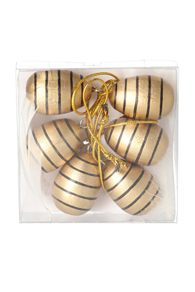 Other Wooden hanging decoration, 6 Easter eggs for EASTER