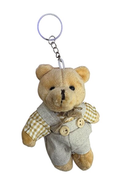 Butik Center 12 cm 1Pcs Dressed Plush Bear Keychain Doll Favors, Wedding Favo...