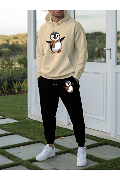 ibibik moda Sweatshirt sweatpants jogger special Printed tracksuit set Hooded