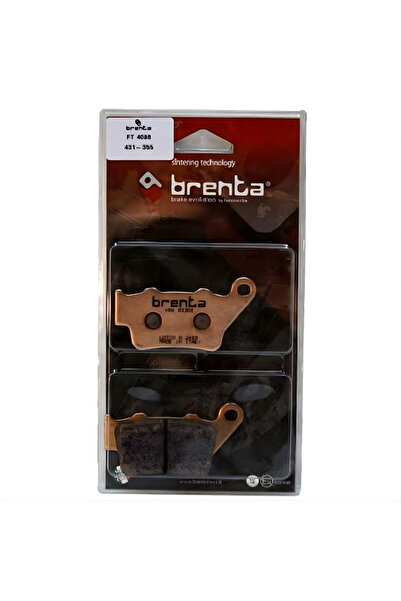 Brenta Sinterli Fren Balata Arka FT 4088 Bajaj Dominar 400,Pulsar NS 200,RS 2...