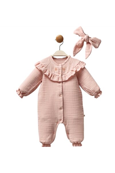 BABYY LAND Tokalı Müslin Tulum