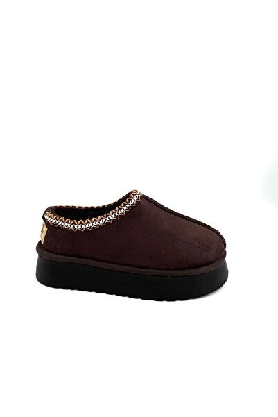 Desire Acı Kahve Kadın İçi Tüylü Kısa Bot