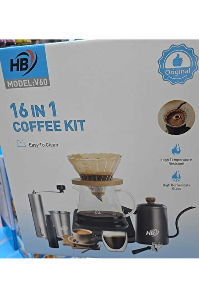 Generic Complete drip coffee brewing set