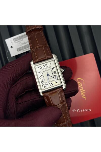 Cartier master copy watch battery operated