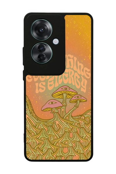BGAKSESUAR Oppo Reno 11F Compatible Energy Design Glossy Premium Case