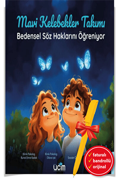 Destek Yayınları Alfa Kalem+Mavi Kelebekler Takımı Bedensel Söz Haklarını Öğr...