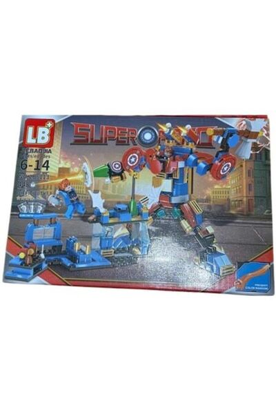 LBO Set de construcție Supereroi LB6113