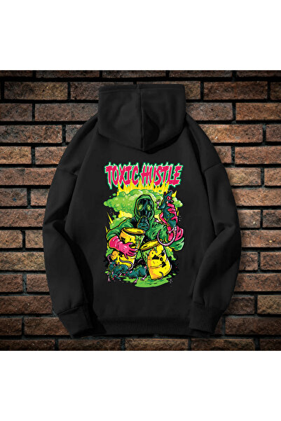 CXO Craft Men's Sweatshirt with Printed , CXO Toxic Hustle, Cotton