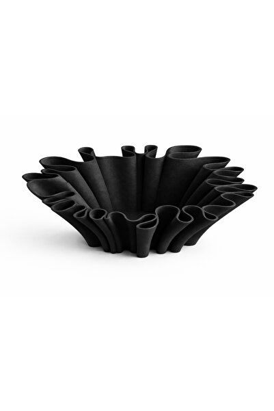 Vescarri Wavy Form Decorative Bowl & Tray – Wavy Design