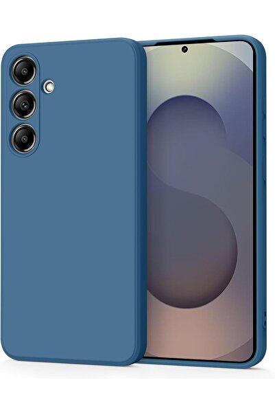 HYX جراب لهاتف سامسونج جالاكسي S25 FE، أزرق ، قصة ضيقة، غطاء خلفي ناعم من ماد...