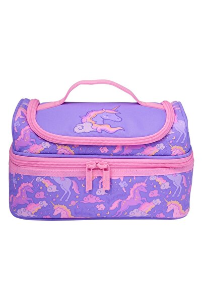 SMIGGLE Eclipse Double Decker Lunch Box – Lilac, Double Decker, School and Da...