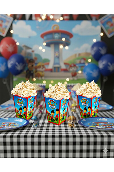 Evabrite Paw Petrol Themed Birthday Corn Box – Party Treats Presentation