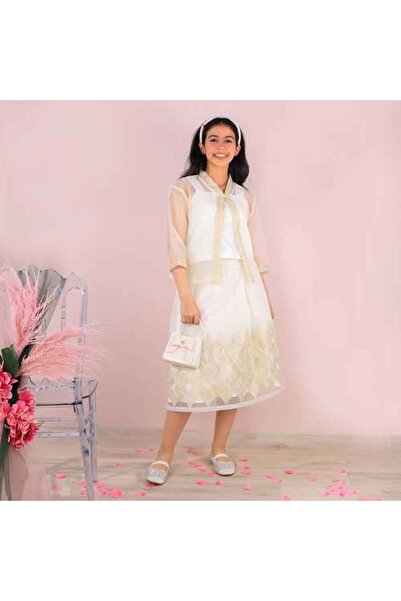 Mamnon تيور سكري مطرز ذهبي